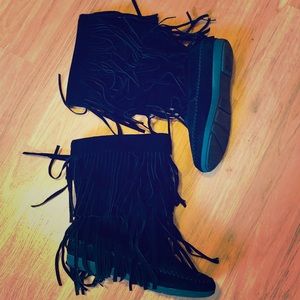 Fringe Boots Sz 7.5